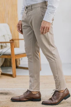 Celopman Pantalón Chino Skinny beige Online