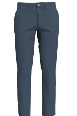 Selected Pantalón chino Slim Fit confeccionado con algodón orgánico Azul Best