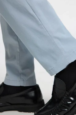 Selected Pantalón chino Slim Fit confeccionado con algodón orgánico Azul Outlet