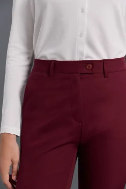 Pedro del Hierro Pantalón chino técnico golf Rojo