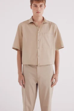 Springfield Pantalón chino vestir comfort slim fit nude