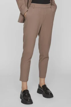 Vila Pantalón cintura elástica Marr&oacute;n Best