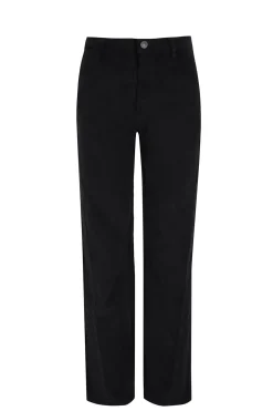 Slowlove Pantalón Corduroy Cuts Negro Best