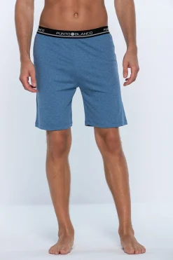 Punto Blanco Pantalón corto goma vista, Basix azul New