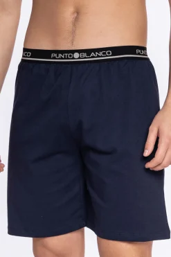 Punto Blanco Pantalón corto hombre azul Sale