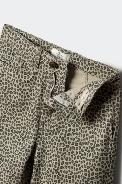 Springfield Kids Pantalón culotte animal print niña beige Clearance