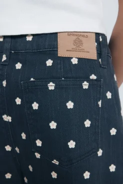Springfield Kids Pantalón culotte margaritas niña gris Online