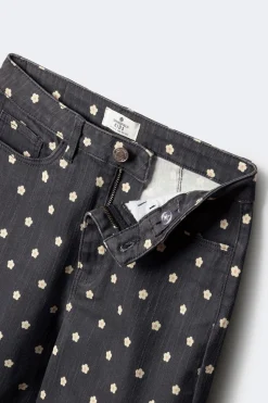 Springfield Kids Pantalón culotte margaritas niña gris Online