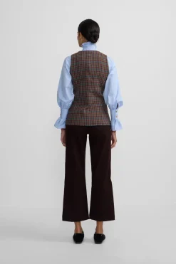 Silbon Pantalón culotte marinero Marr&oacute;n oscuro Outlet