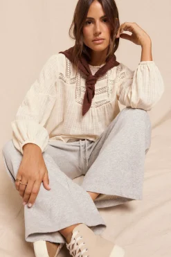 Slowlove Pantalón de chandal cargo Gris Clearance