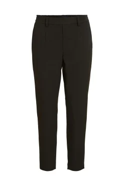 Object Pantalón de corte recto Negro Sale