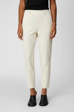 Object Pantalón de corte recto Beige Sale