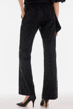 TFP by Tamara Falcó Pantalón de lentejuelas Negro Best