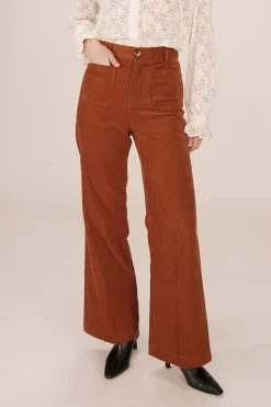 Grace & Mila Pantalón de pana Naranja Discount