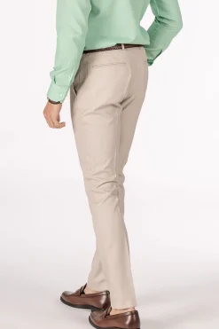 Celopman Pantalón de Traje blanco New