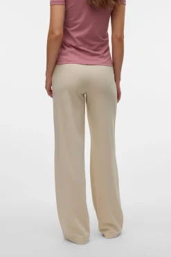 Vero Moda Pantalón de vestir elástico Beige Online