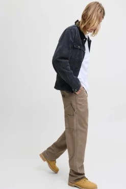 Jack & Jones Pantalón denim cargo gris Clearance