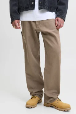 Jack & Jones Pantalón denim cargo gris Clearance