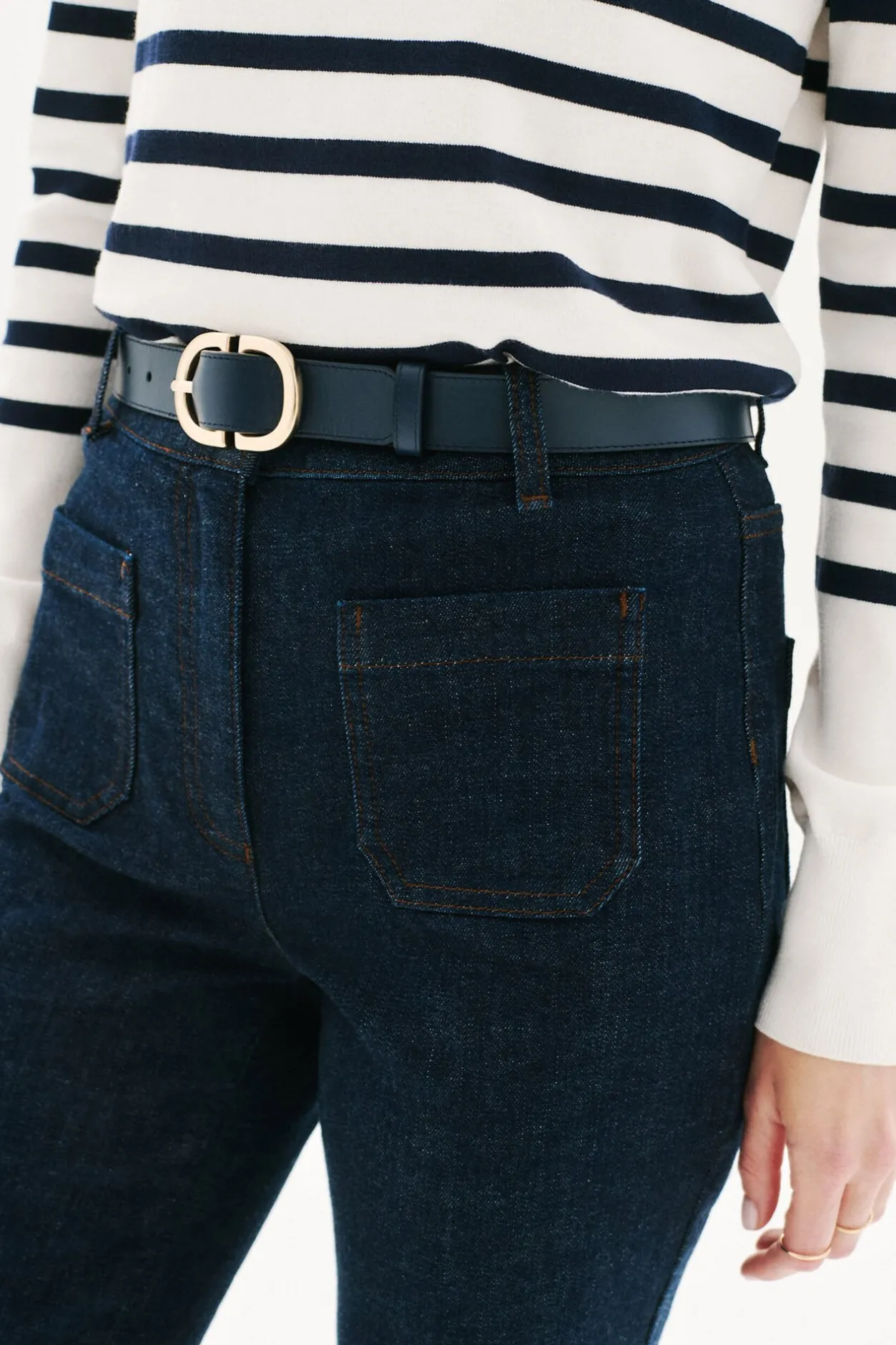 Caroll Pantalón denim casual Azul Sale