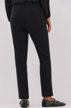 Cortefiel Pantalón elástico confort Negro Clearance