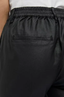 Object Pantalón encerado chino Negro