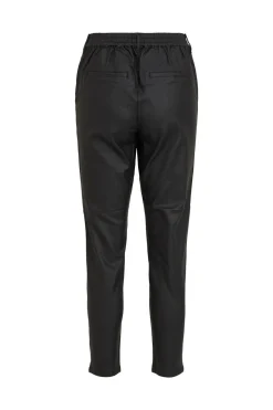 Object Pantalón encerado chino Negro