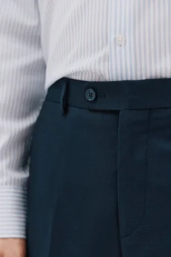 Cortefiel Pantalón estructura serie XXI Azul marino New