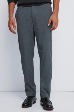 Springfield Pantalón estructura vigoré slim fit gris Best
