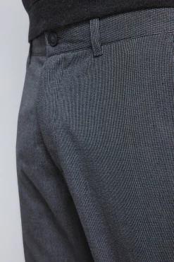 Springfield Pantalón estructura vigoré slim fit gris Best