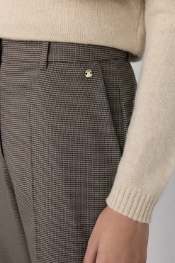 Pedro del Hierro Pantalón flare Marrón Hot