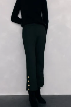 Pedro del Hierro Pantalón flare Negro Best