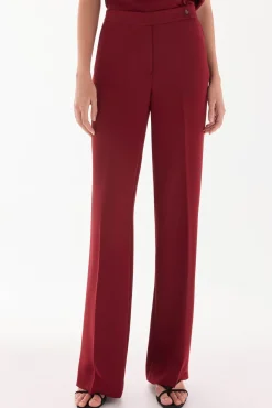 TFP by Tamara Falcó Pantalón flare Burdeos Clearance