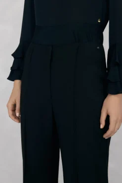 Pedro del Hierro Pantalón flare Negro Online