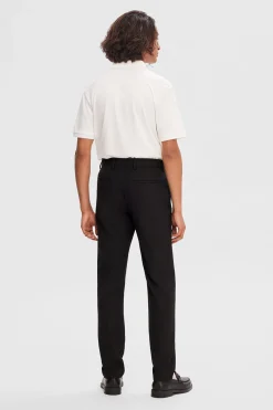 Selected Pantalón formal slim fit. Negro Clearance