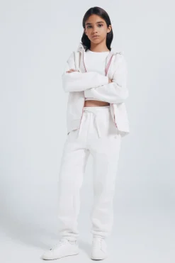 Springfield Kids Pantalón jogger niña blanco Discount