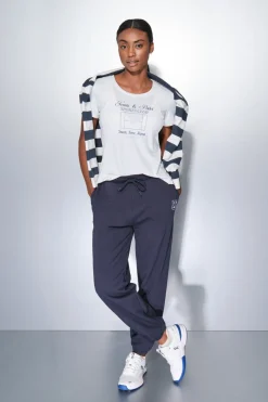 Dash and Stars Pantalón largo algodón jogger azul Hot