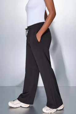 Dash and Stars Pantalón largo ancho suave negro Clearance