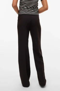 Vero Moda Pantalón largo de vestir Negro Outlet