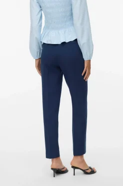 Vero Moda Pantalón largo de vestir Azul marino Hot