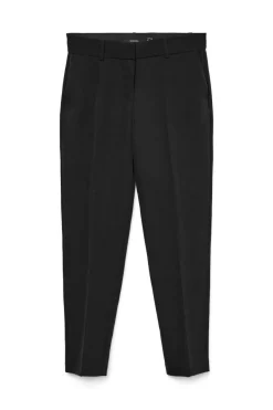 Vero Moda Pantalón largo de vestir Negro Discount