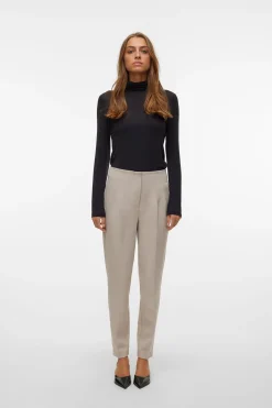 Vero Moda Pantalón largo de vestir Gris Online