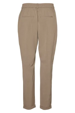 Vero Moda Pantalón largo de vestir Marr&oacute;n Online