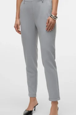 Vero Moda Pantalón largo de vestir Gris Discount