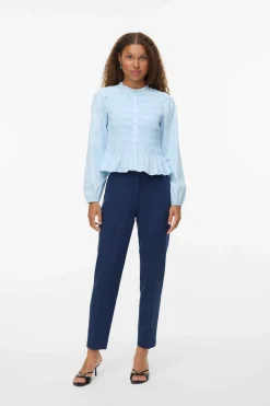 Vero Moda Pantalón largo de vestir Azul marino Outlet