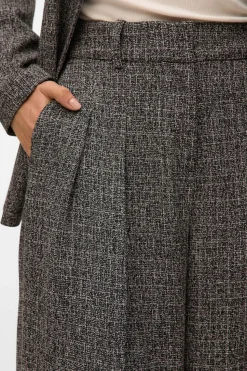Vero Moda Pantalón largo efecto jaspeado Gris Best