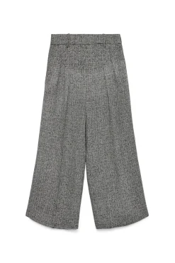 Vero Moda Pantalón largo efecto jaspeado Gris Outlet