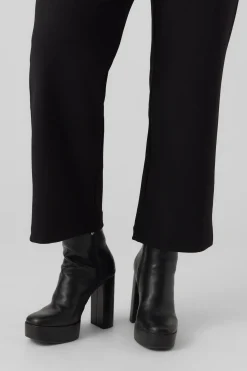 Vero Moda Curve Pantalón largo recto Curve Negro