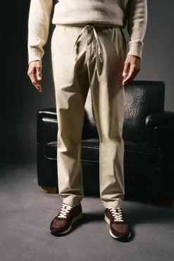 OOTO Pantalón ligero gomas Beige Hot