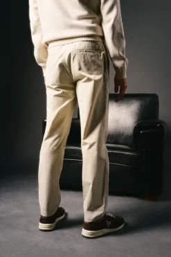 OOTO Pantalón ligero gomas Beige Hot