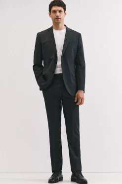 Cortefiel Pantalón liso coolmax Gris oscuro Best